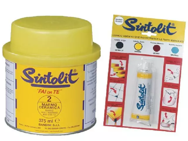 Sintolit Stucco Per Marmo Paglierino Kg.0,700 Ml375