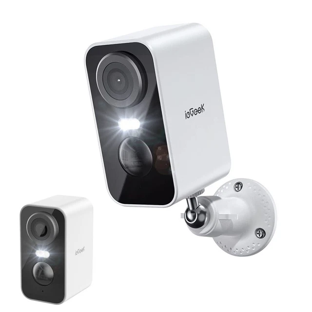 IeGeek 2K Telecamera Wi-Fi Esterno Senza Fili Con Pannello Solare, 360 - Foto 6