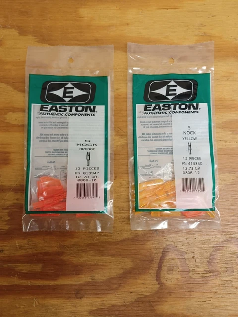 12 pk - Easton S (6.5MM) Nocks