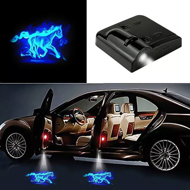 2X Wireless Car Door Welcome LED Projector light Courtesy Laser Shadow Lamp