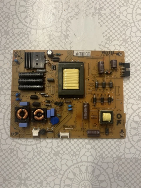 Carte D'alimentation VESTEL 17IPS62 - Pour Téléviseur - Occasion Fonctionnelle