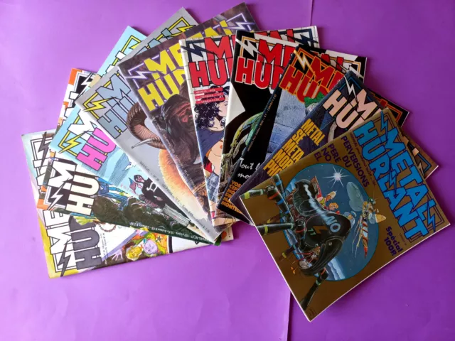 Lot de 10 numéros de Métal Hurlant compris entre les n° 24 et 42 - Lot n° 3