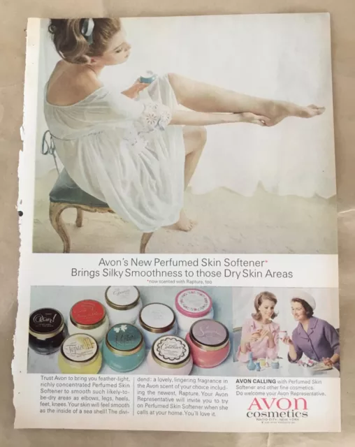 1961 Vintage Avon Aura of Fragrance Perfume Ad 8x11.5 from Vintage  Magazine