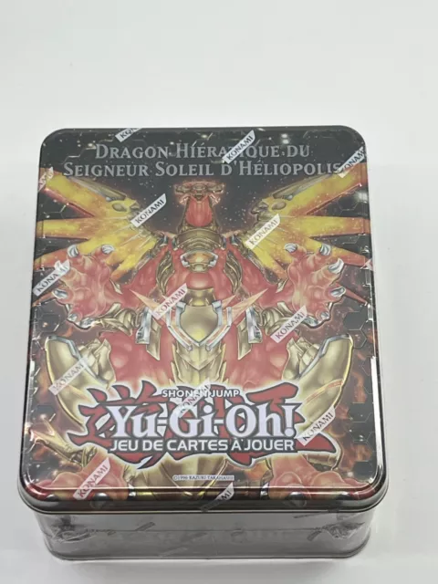 Yu Gi Oh-Tin Box 2012 Dragon Hiératique du Seigneur Soleil d'Héliopolis, FR, new