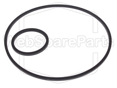 Grundig Kit Courroies Pour Magnétoscope Grundig GV-415 