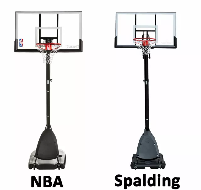 Spalding 54 in Angled Portable Basketball Hoop