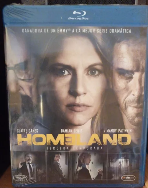 Homeland 1ª temporada Serie TV Blu-ray bluray NUEVO PRECINTADO