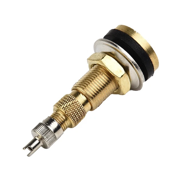 Steli Valvola Auto TR415 10 Pezzi, Gomma Corta Per Pneumatici