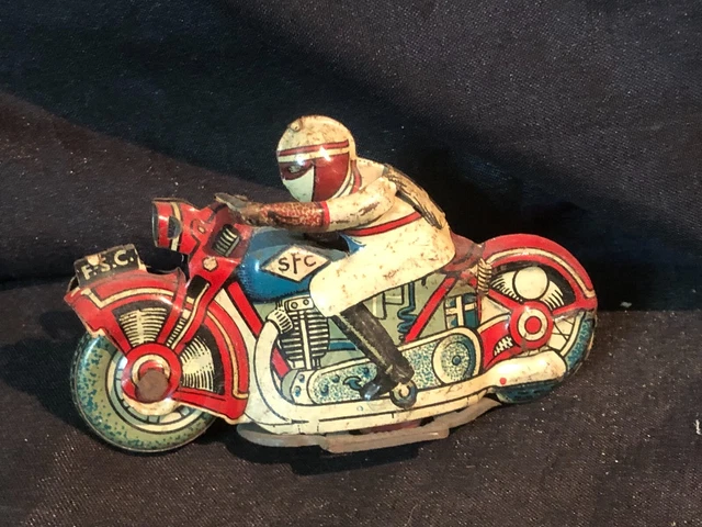 Année 1960.....Jouet en tôle moto Lithographiée.... - Collection