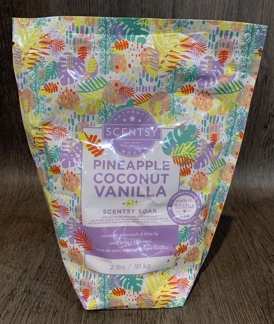 SCENTSY SOAK PINEAPPLE Coconut Vanilla 2 lb bag 14.99 PicClick