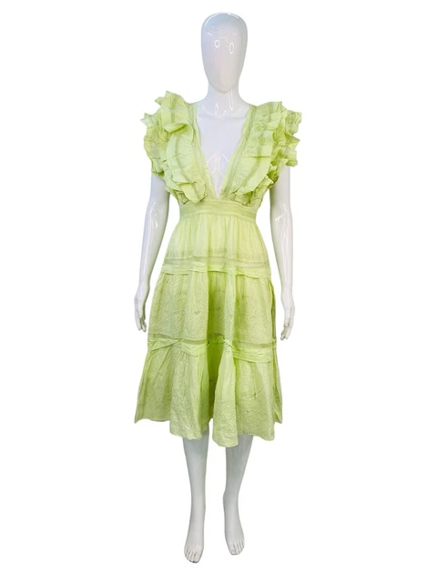 Robe Missoni Milano Emblématique - Maille Crochet Multicolore, Taille 38, Longueur Midi - Occasion Parfait état
