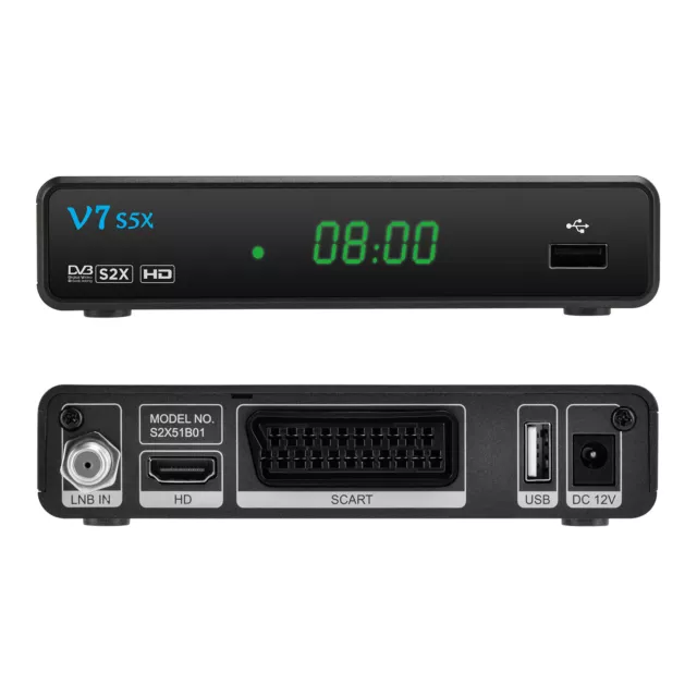 GTMedia V7 S5X Set-Top-Box Full HD HDMI USB Wifi PVR DVB S/S2X HDTV ricevitore satellitare