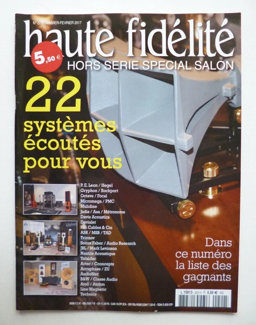 Hifi Magazine REVUE MAGAZINE HIFI AUDIOPHILE - HAUTE FIDELITE LIT De 3 N° 227,228,236 ...