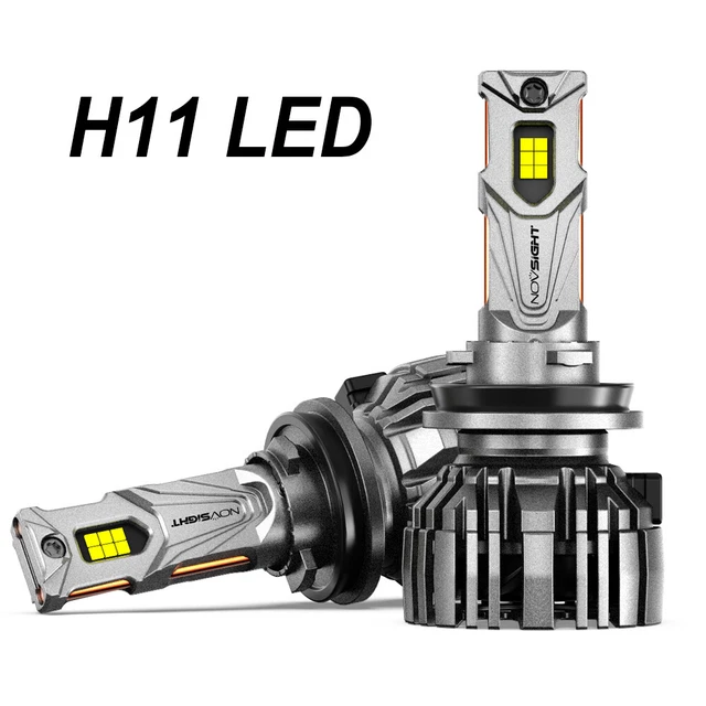 NOVSIGHT H11/H8/H9 LED Fari Alogeni Auto Lampadine Lampade 140W 30000LM DE