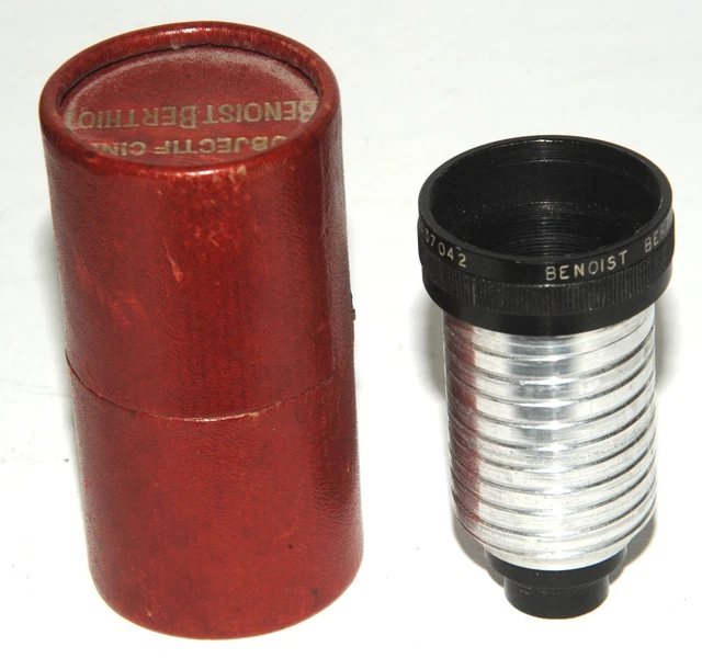 Ancien Objectif De Projection Benoist Berthiot - 1:2.9 F=100 Mm - Optique De Collection