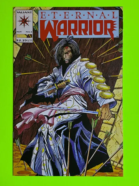 Eternal Warrior #4 (Valiant 1992) 1St Appearance Of Bloodshot | Nm 9.4