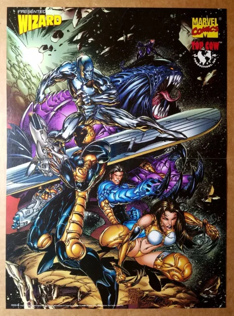 Silver Surfer Weapon Zero Top Cow Marvel Comic Poster Marc Silvestri Joe Benitez