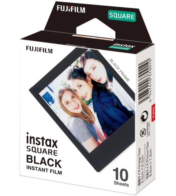 Instax Square Black Frame Pk Of 10 NEW