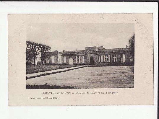 33-63 cpa Bourg Sur Gironde - ancienne citadelle