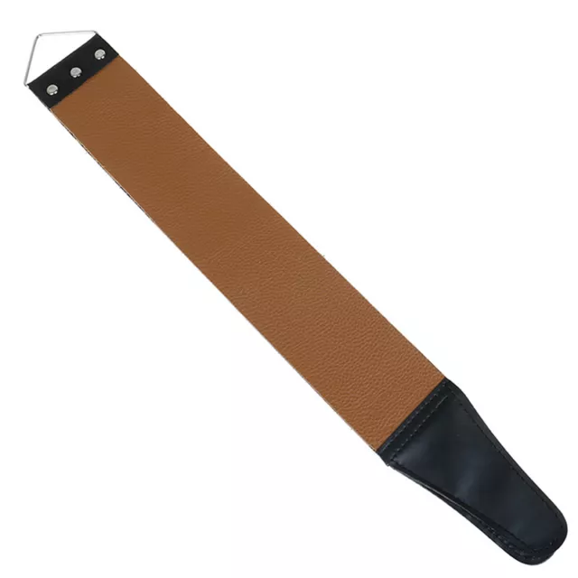 1XCanvas Leather Shaving Strop Straight Razor Sharpener Strap Belt Shaving St-wf