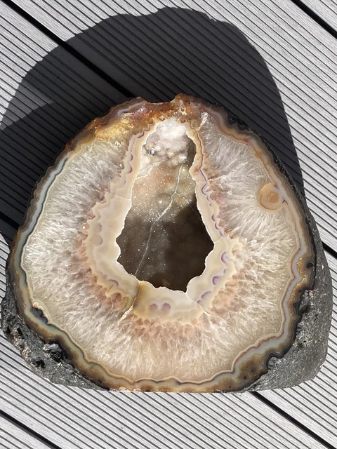 Große Achat Druse / Geode