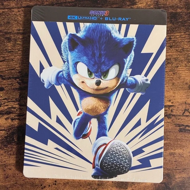 SONIC THE HEDGEHOG 3 4K UHD Blu-ray Steelbook Japanese Audio £121.20 ...