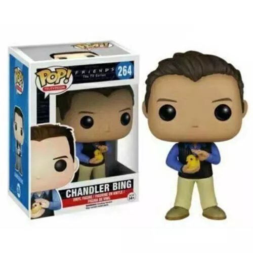 FUNKO POP Television Friends CHANDLER BING #264 Figure New With Protector