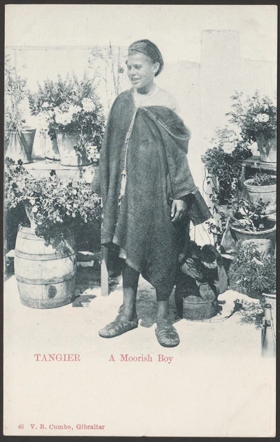 Postcard - Morocco, A Moorish Boy, Tanger