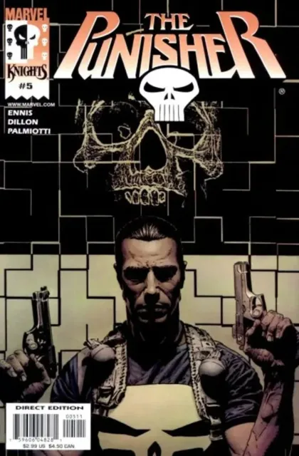 The Punisher #5 9.4 (W) NM Garth Ennis Marvel Comics 2000 STOCK IMAGE