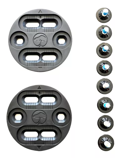 Arbor Snowboard Bindings - Mini Disc Kit - With or WO Screws / Washers