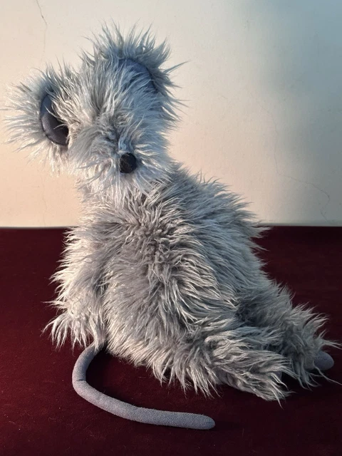 JELLYCAT REMINGTON RAT Collectible Grey Mouse Soft Scruffy Retired Mice ...