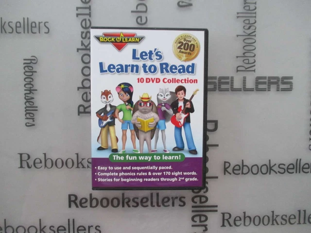 キッズ・ファミリー Let's Learn to Read 10 DVD Collection Let's Learn To Read 10 DVD Collection-Rock 'N Learn | eBay