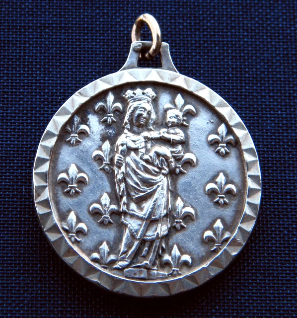 Médaille Religieuse Ancienne - Notre-Dame De Paris - Métal - France
