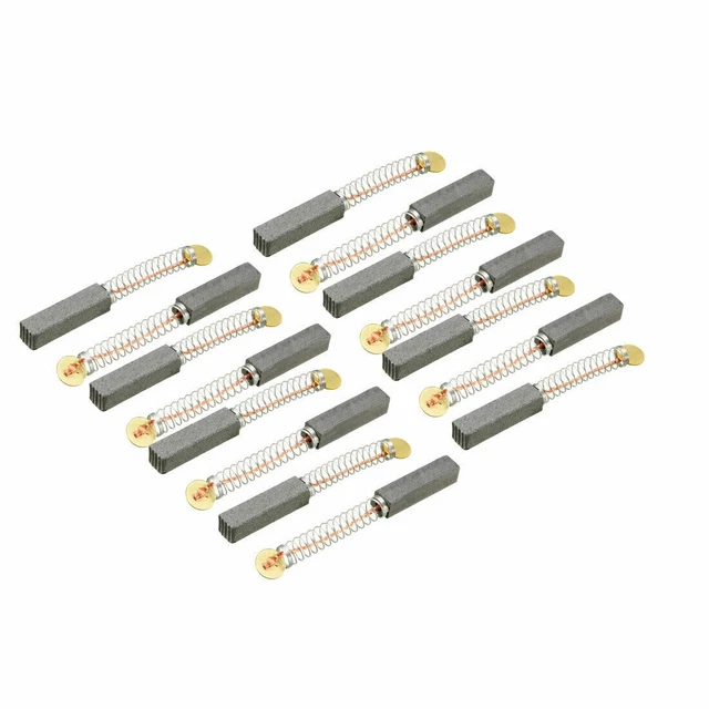 Carbon Brushes for Electric Motors 20mm x 5mm x 5mm Replacement Part 15pcs