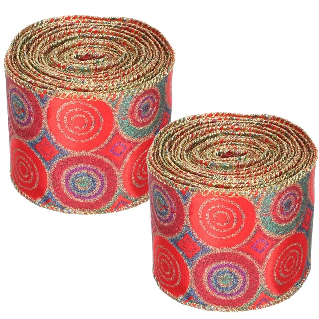 5 rollen von Weihnachten Band Party Bänder Für Handwerk 7