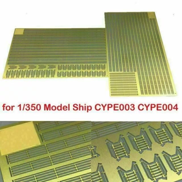 Handrails&Ladders Etching Plate Set for 1/350 Model ships kit CYPE003/ CYPE004