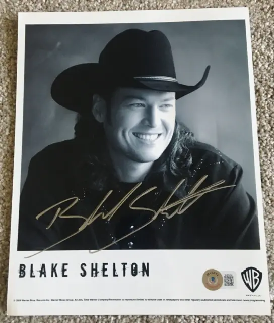 Blake Shelton signed 2005 Home Single CD Cover w/ Case (No CD