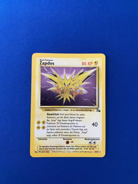 Pokémon Fossil Holo