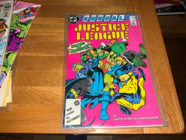 DC Justice League Annual 1987 #1 Mint.