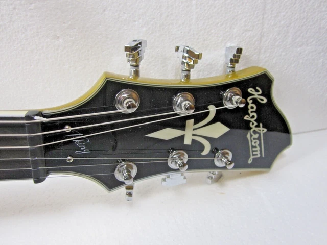 Hagstrom Viking Or ~ Justin York ~ Signature + Ceinture + Gigbag 9