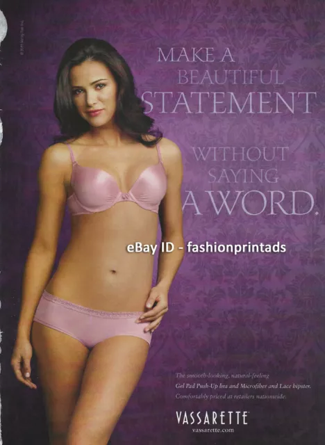2010 AD PAGE - Vassarette Panties Bra SEXY GIRL lingerie advertising ADVERT  PAGE $6.99 - PicClick