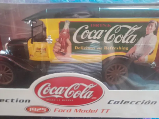 MATCHBOX FORD MODEL TT Coca-Cola Yellow Delivery Truck 9