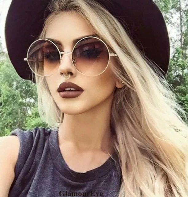 Big circle sales sunglasses