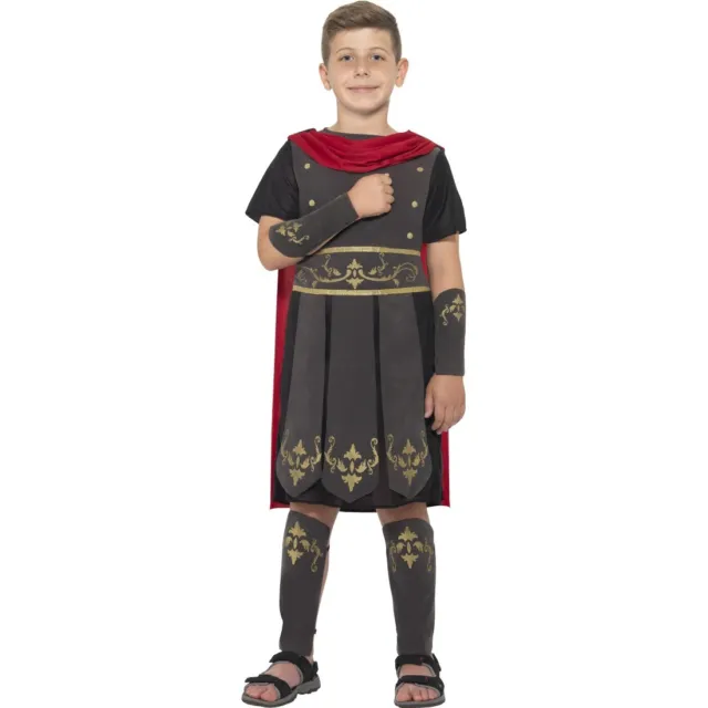 Costume Bambino Romani Gladiatore Costume Antico M 7 - 9 anni 130 - 143 cm Guerriero