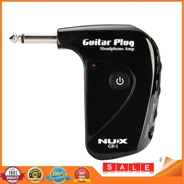 Portable Guitar Headphone Amp with Classic British Distortion Effect Pocket Mini