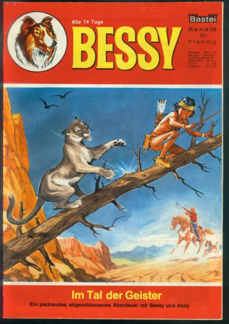 Bessy Nr.38 - TOP Z1 ORIGINAL ERSTAUFLAGE BASTEI COMICHEFT Willy Vandersteen