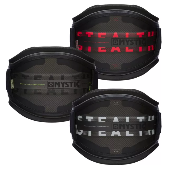 Mystic Stealth Kiteboarding Waist Harness, No Spreader Bar