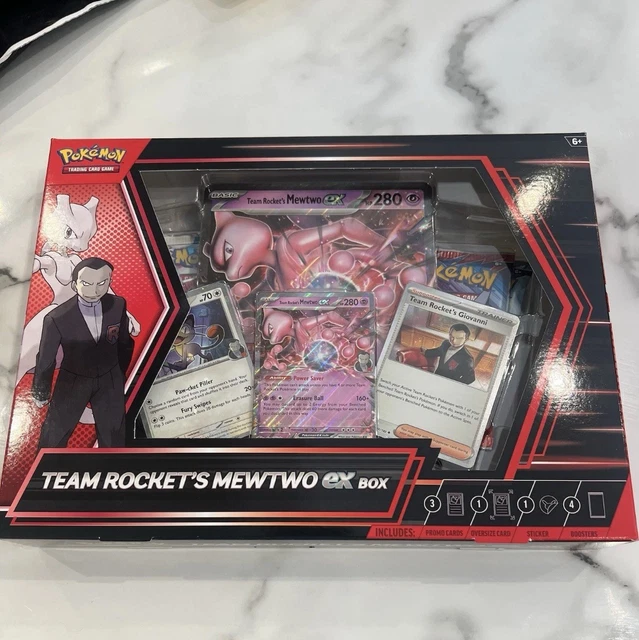 POKEMON TCG DESTINED Rivals Team Rockets Mewtwo EX Box Set SEALED £29. ...