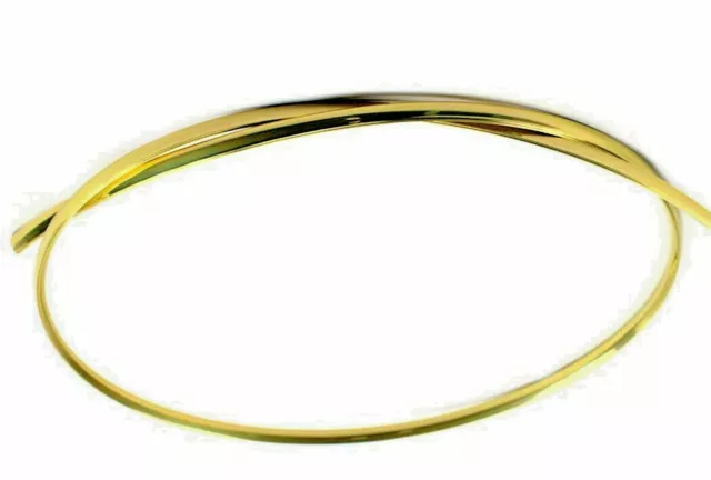 1m Gold Keder (GP 3,99€/m) Vespa Simson Schwalbe S51 Beinschild Kantenschutz VW