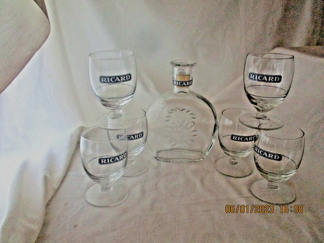 LOT VERRES publicitaires BYRRH THUIR MADE IN FRANCE VINTAGE NEUFS EUR 25,00 - FR